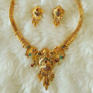 Gold necklace set butii Fantastic Dijain