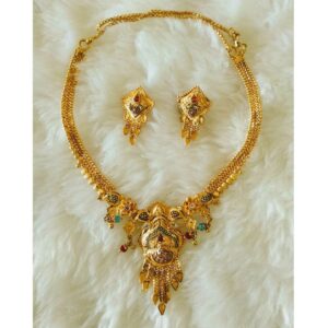 Gold necklace set butii Fantastic Dijain