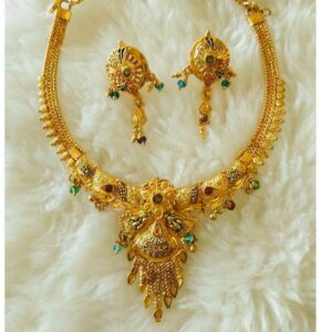 Gold Necklace Set Antique Piece