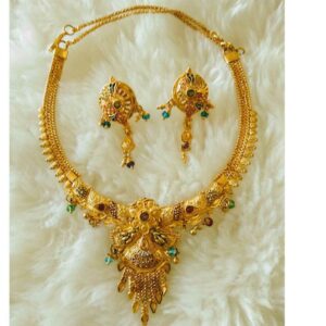Gold Necklace Set Antique Piece