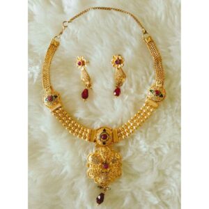 Gold Necklace Set Butii