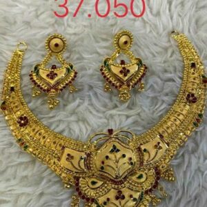 Gold Necklace Set Butii Antique