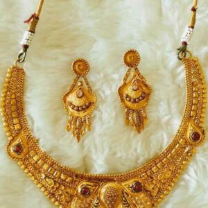 Gold Necklace Set Butii