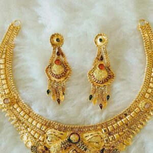 Gold Necklace Set Butii