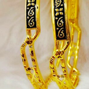 Black gold Nakshi Bangle Kadala