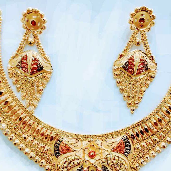 Gold Necklace Set Buti - Image 3