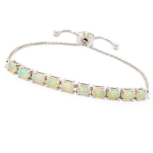 Bolo Chain Bracelet with Exotic Gemstone
