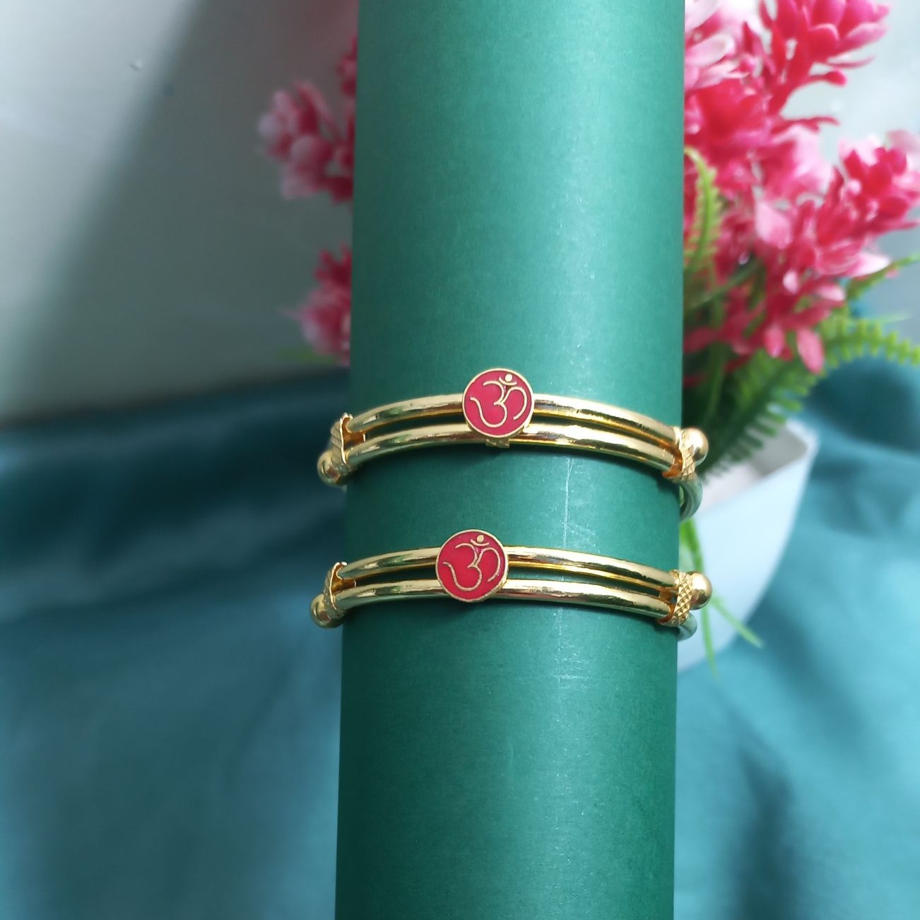 916 Gold Om Design Baccha Kadali