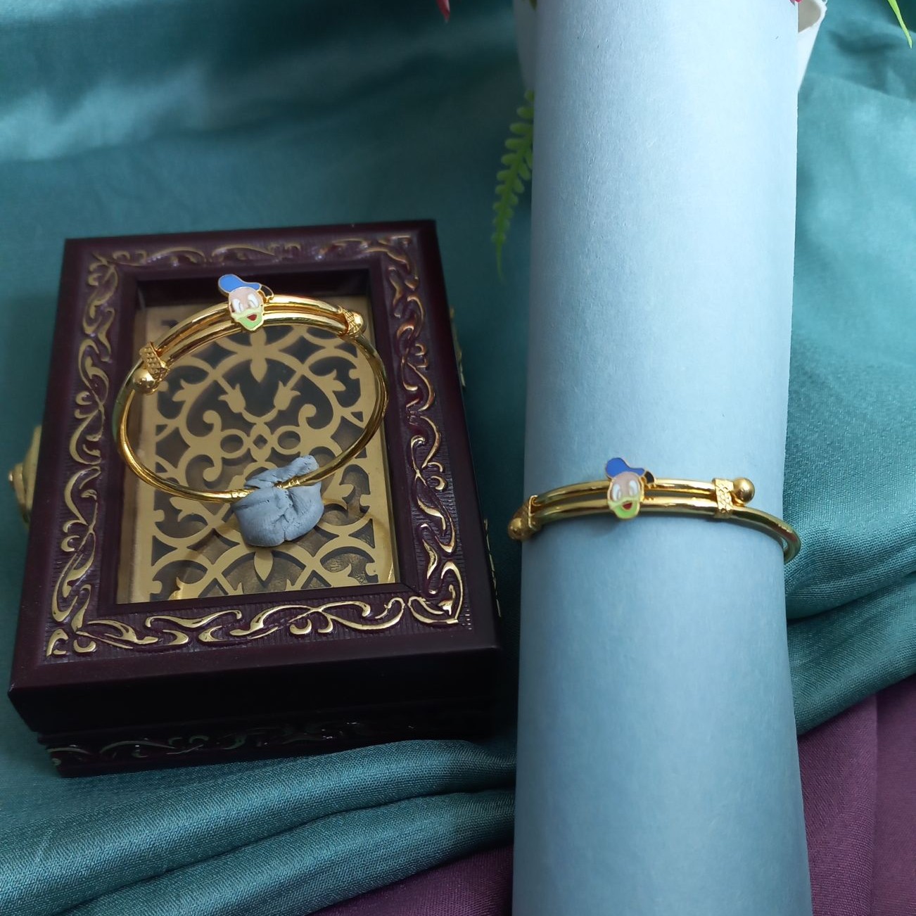 916 Gold Kids Kada