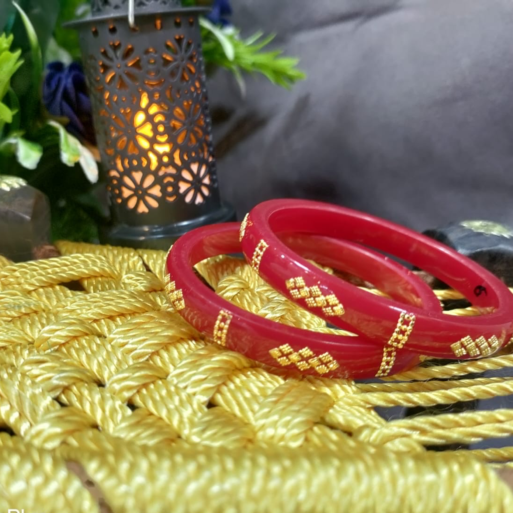 22kt gold plastic chudi