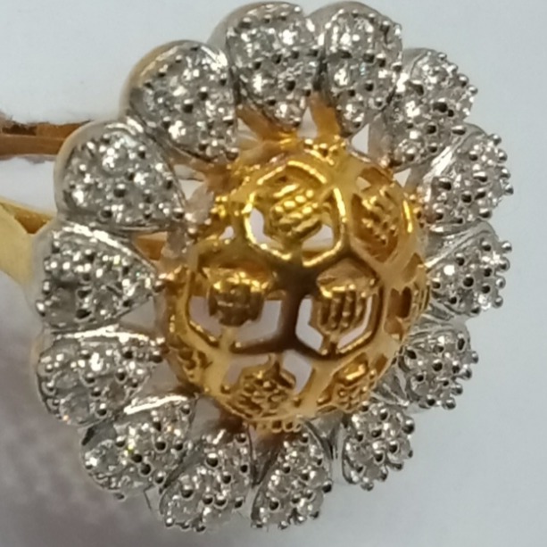 22KT Gold Ladies Ring LJ-7 - Image 3