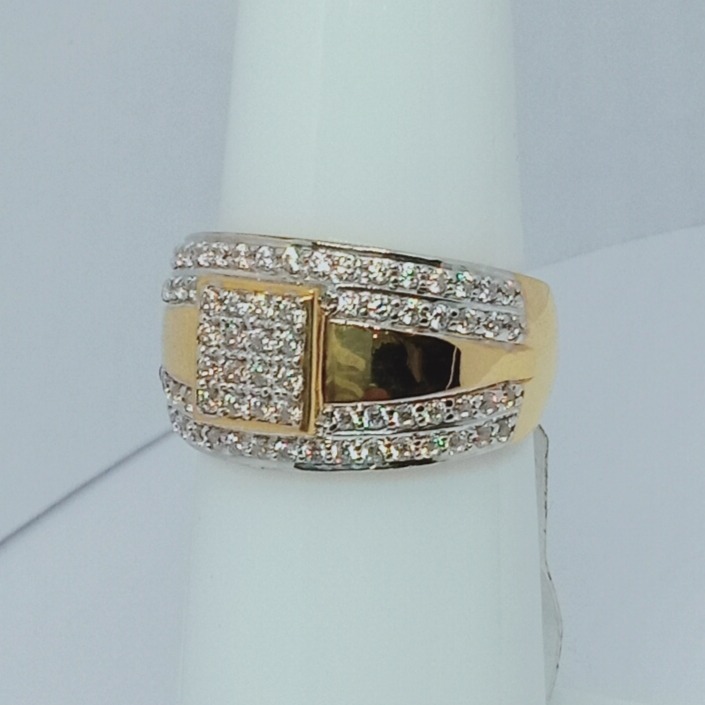 22KT Gold Ladies Ring LJ-9 - Image 2