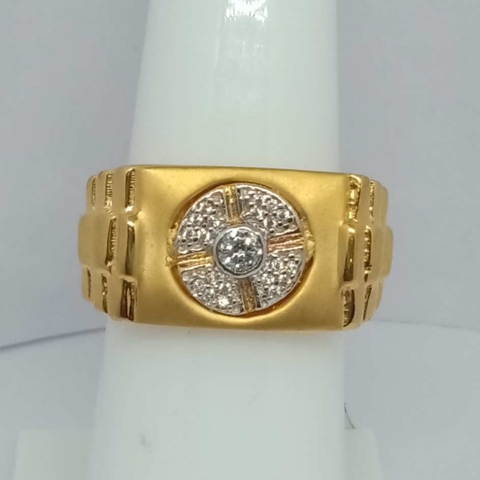 22KT Gold Gents Ring LJ-11