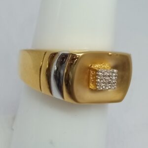 916 Gold Gents Ring LJ-12