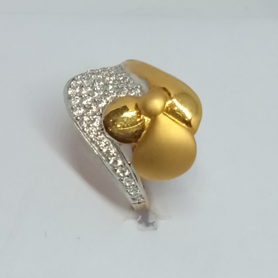 22KT Gold Ladies Ring LJ-14 - Image 2