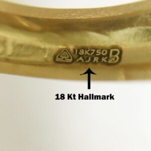 18 Kt Yellow Gold Traditional Handmade Slip-On Bracelet Bangles 40 Gm
