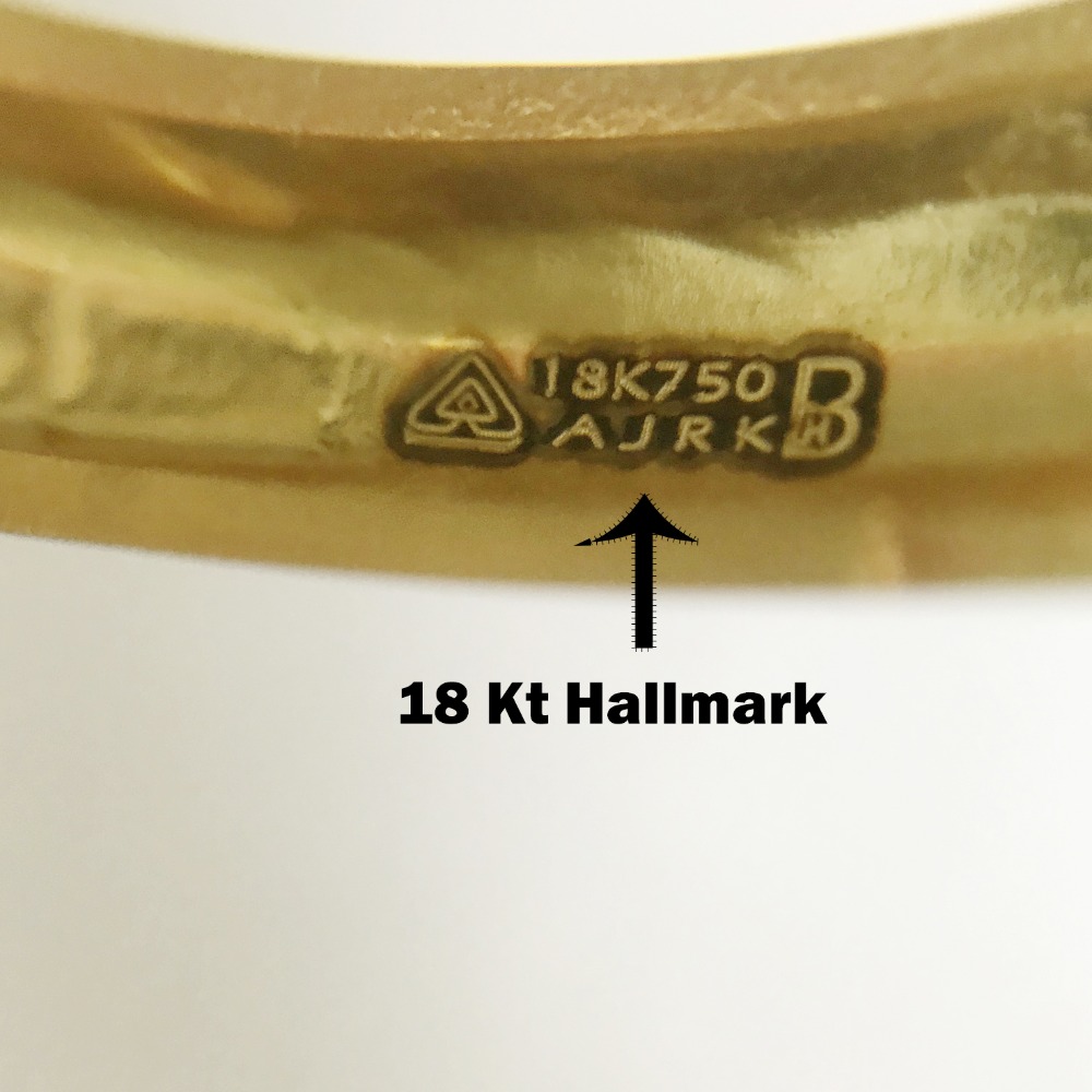 18 Kt Yellow Gold Traditional Handmade Slip-On Bracelet Bangles 20 Gm - Image 3