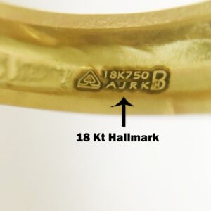 18 Kt Yellow Gold Traditional Handmade Slip-On Bracelet Bangles 16 Gm