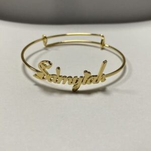 18 Kt Yellow Gold Personalized Handmade Men's Bracelet 30 Gms