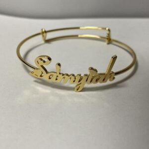 18 Kt Yellow Gold Personalized Handmade Men's Bracelet 30 Gms