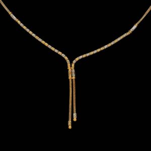 22 Kt Yellow Gold Necklace Curb Vintage Dubai Chain 25 Grams