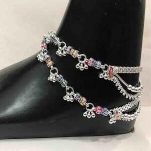 Silver Fancy Payal