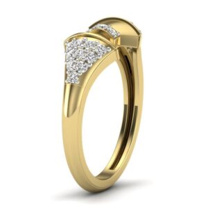 18KT Gold Kristina Designer Diamonds Engagement Ring