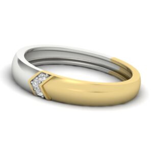 18KT Yellow Gold Aariyan Diamond Wedding Ring