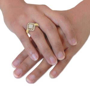 18KT Gold Sophiya Diamond Engagement Ring