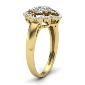18KT Gold Sophiya Diamond Engagement Ring