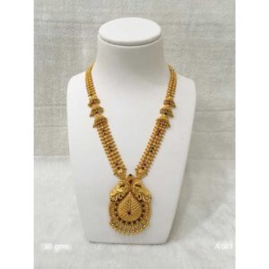 916 Yellow Gold Temple Style Necklace