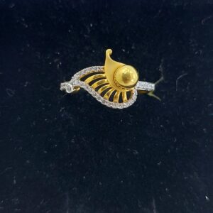 Fancy Ladies Ring With CZ Stone