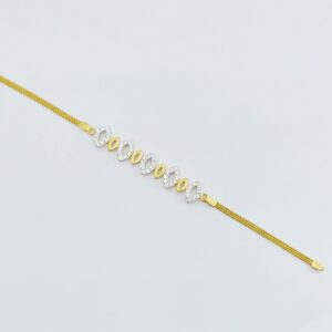 916 Gold Cz stone Ladies Lucky