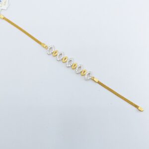 916 Gold Cz stone Ladies Lucky