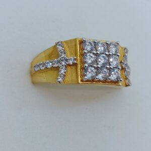 Gents Diamond F. Ring