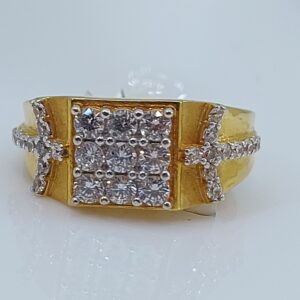 Gents Diamond F. Ring