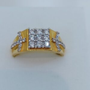 Gents Diamond F. Ring