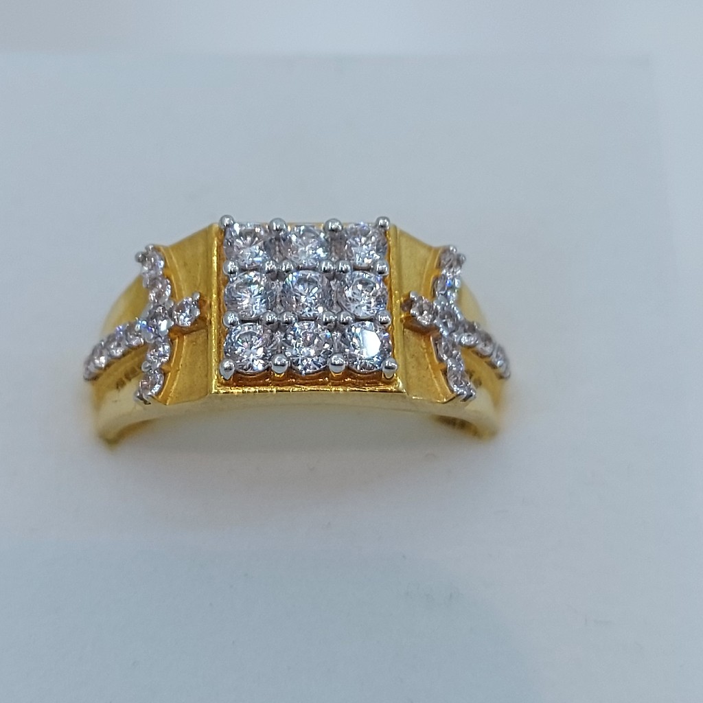 Gents Diamond F. Ring