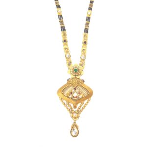 22kt gold ladies indian attractive mangalsutra
