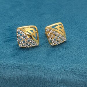 18.k Gold Fancy Diamond Earrings