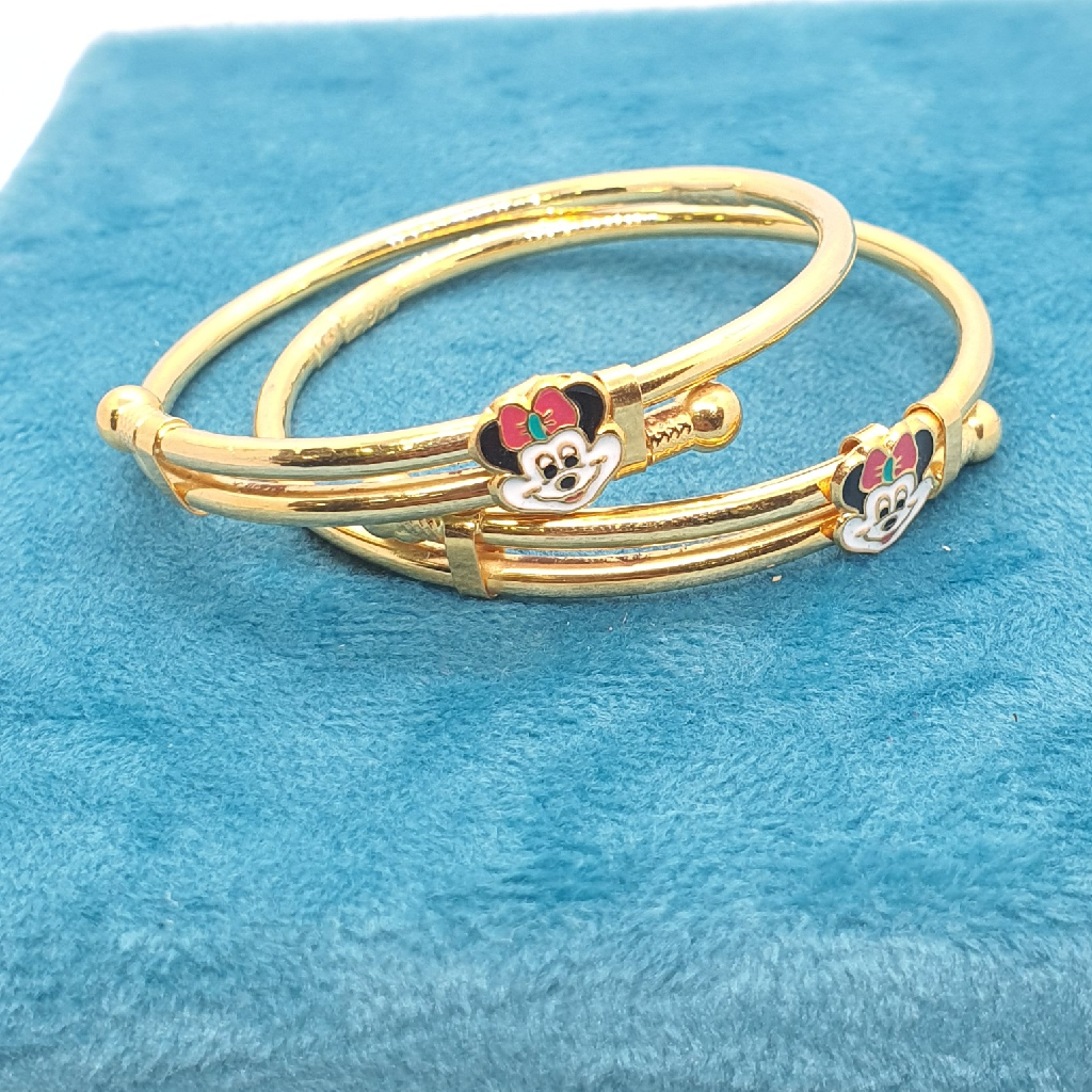 Gold 22.k Fancy Baby Boy Bracelet