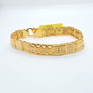 91.6 Gold Casting Gents Bracelet