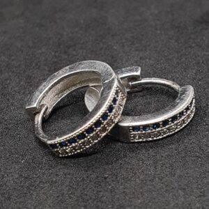Silver 92.5 Diamond Kadi