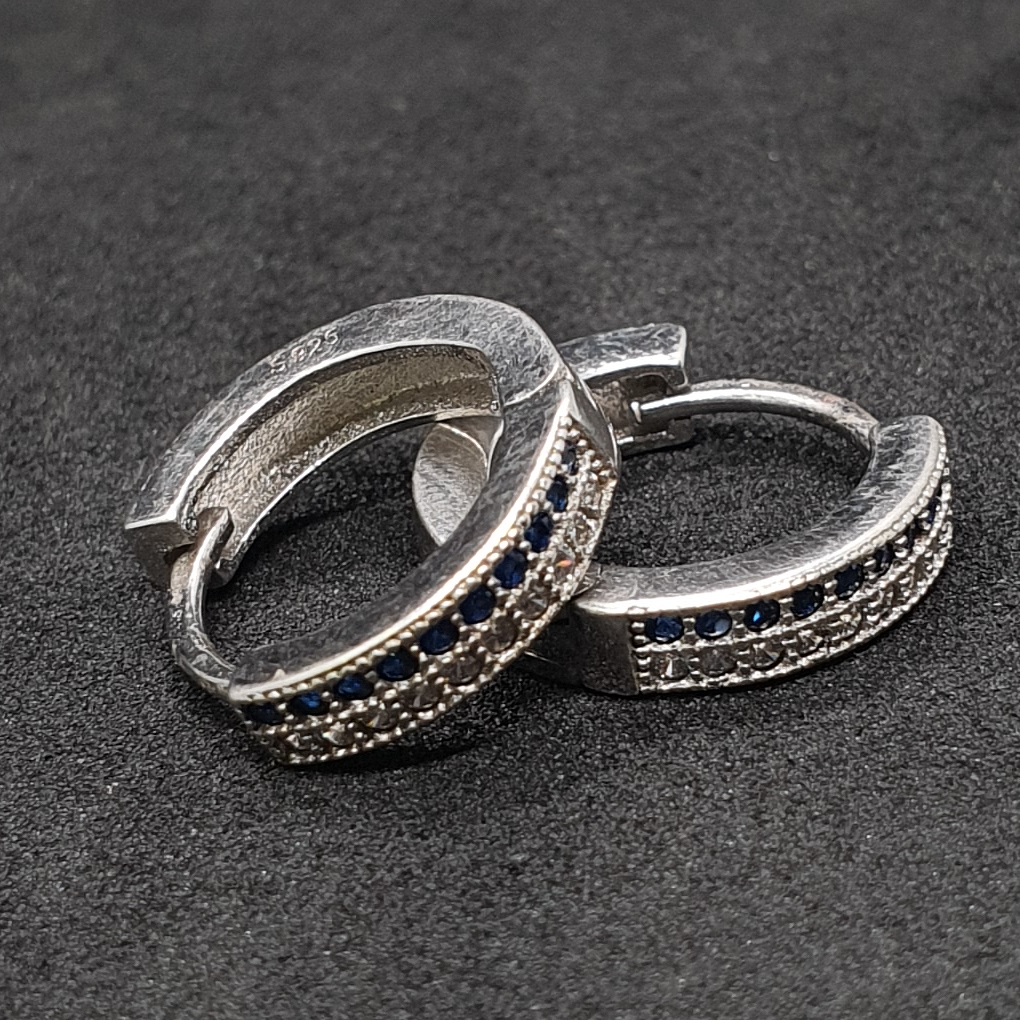 Silver 92.5 Diamond Kadi - Image 2