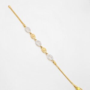 91.6 Gold Diamond Ladies Bracelet