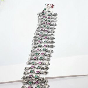 Silver Antique Payal