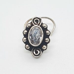 Silver Antique Nose Pin