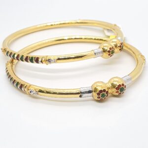 22.k Gold Fancy Bangles