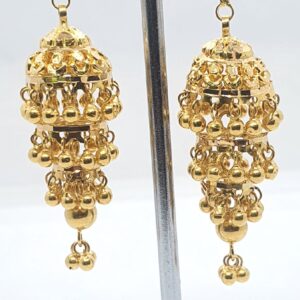 Gold 91.6 Ladies Jhumar
