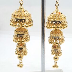 22.k 91.6 Gold Fancy Jhumar